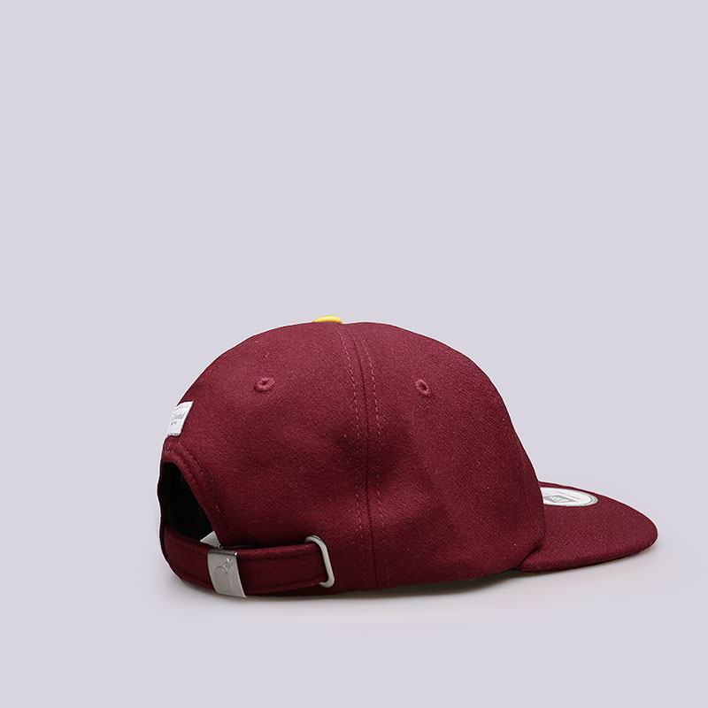  бордовая кепка the hundreds Meaning NE Strapback T16P106029-brgnd - цена, описание, фото 3